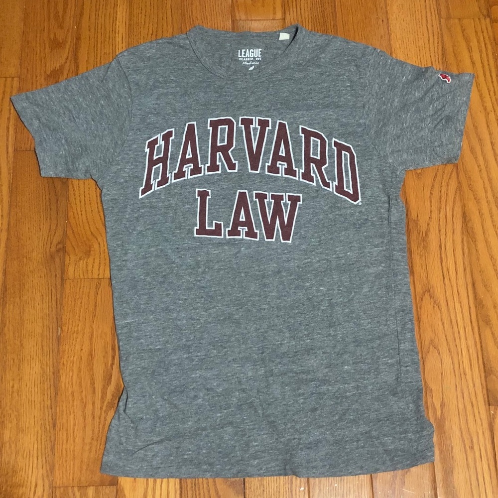 Harvard Law league T-shirt